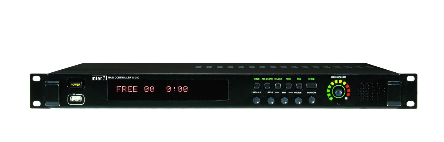 Inter-M - IM300

Conference System Main Controller 60W Amplifier