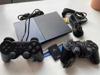 Konsola Sony PS2 SCPH90004 + 7 gier + karta 8MB + 2 pady