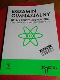 Egzamin gimnazjalny arkusze z odpowiedziami  część matematyczno-przyr.