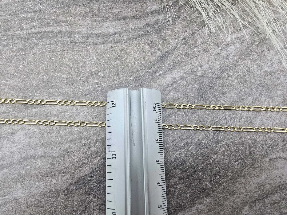 Złoty łańcuszek próby 585 długość 66CM szerokość 3mm