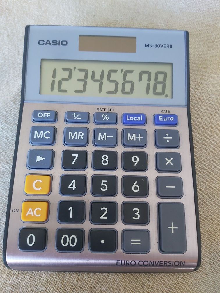 CASIO Calculadora Solar MS-80VERII