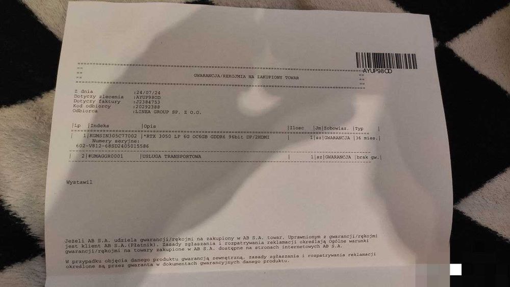 Komputer Gamingowy - i5-8400, 16GB RAM, RTX 3050