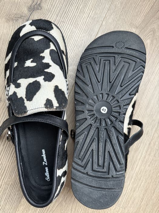 Мокасини анатомічні з застібкою, шкіряні