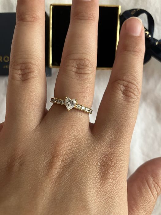 Anel Dourado Oro Vivo Jewelry