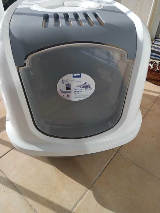 caixa areia para gato grande