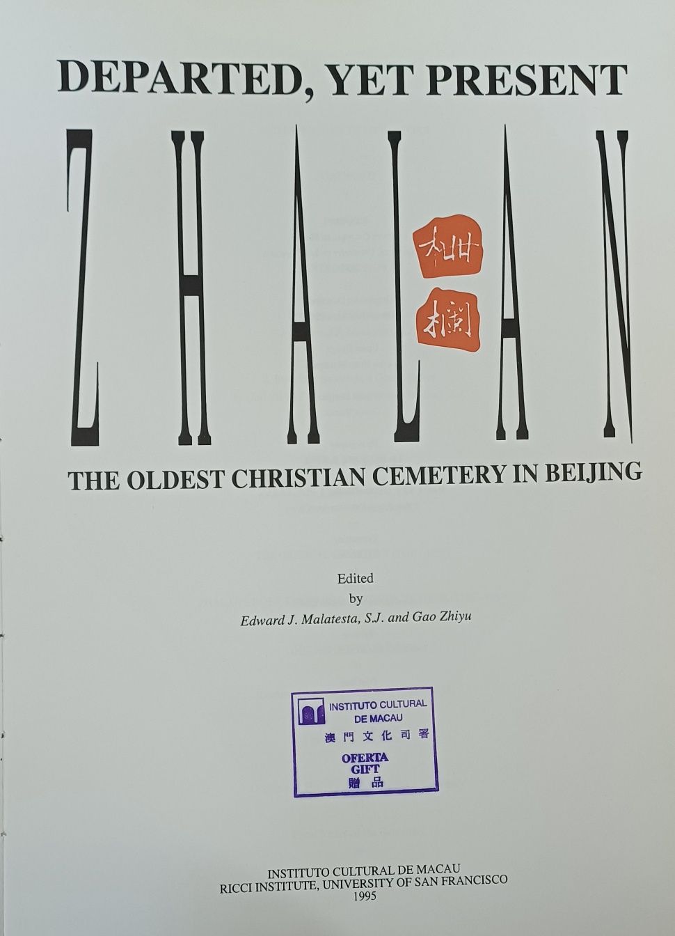 Cemitérios Chineses Livro Raro