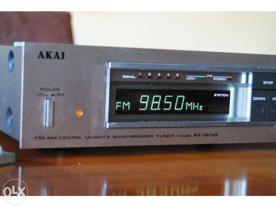 Akai at-s08 - tuner vintage de referência