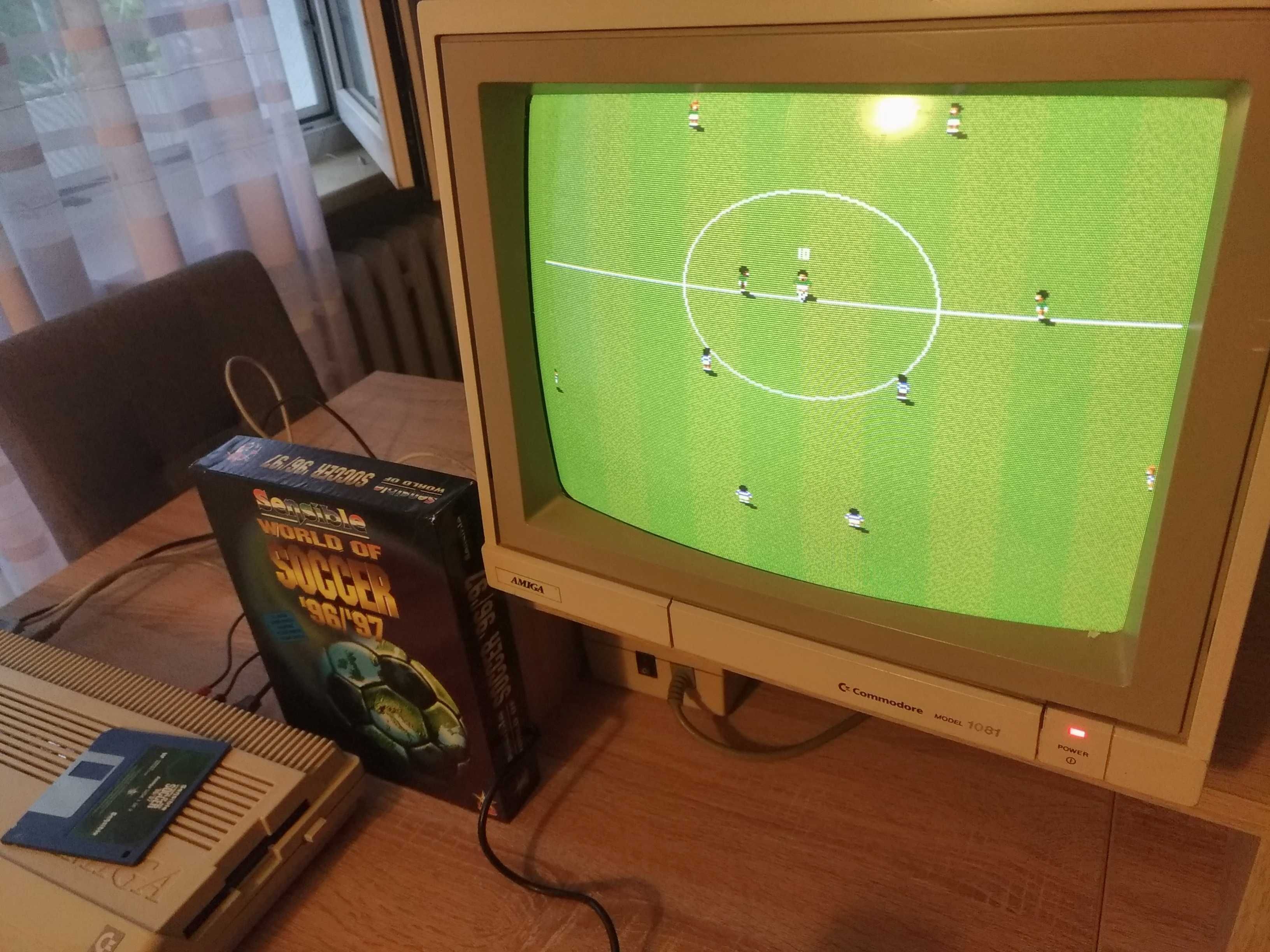 Sensible World of Soccer 96/97, SWOS - gra na komputer Amiga, sprawna