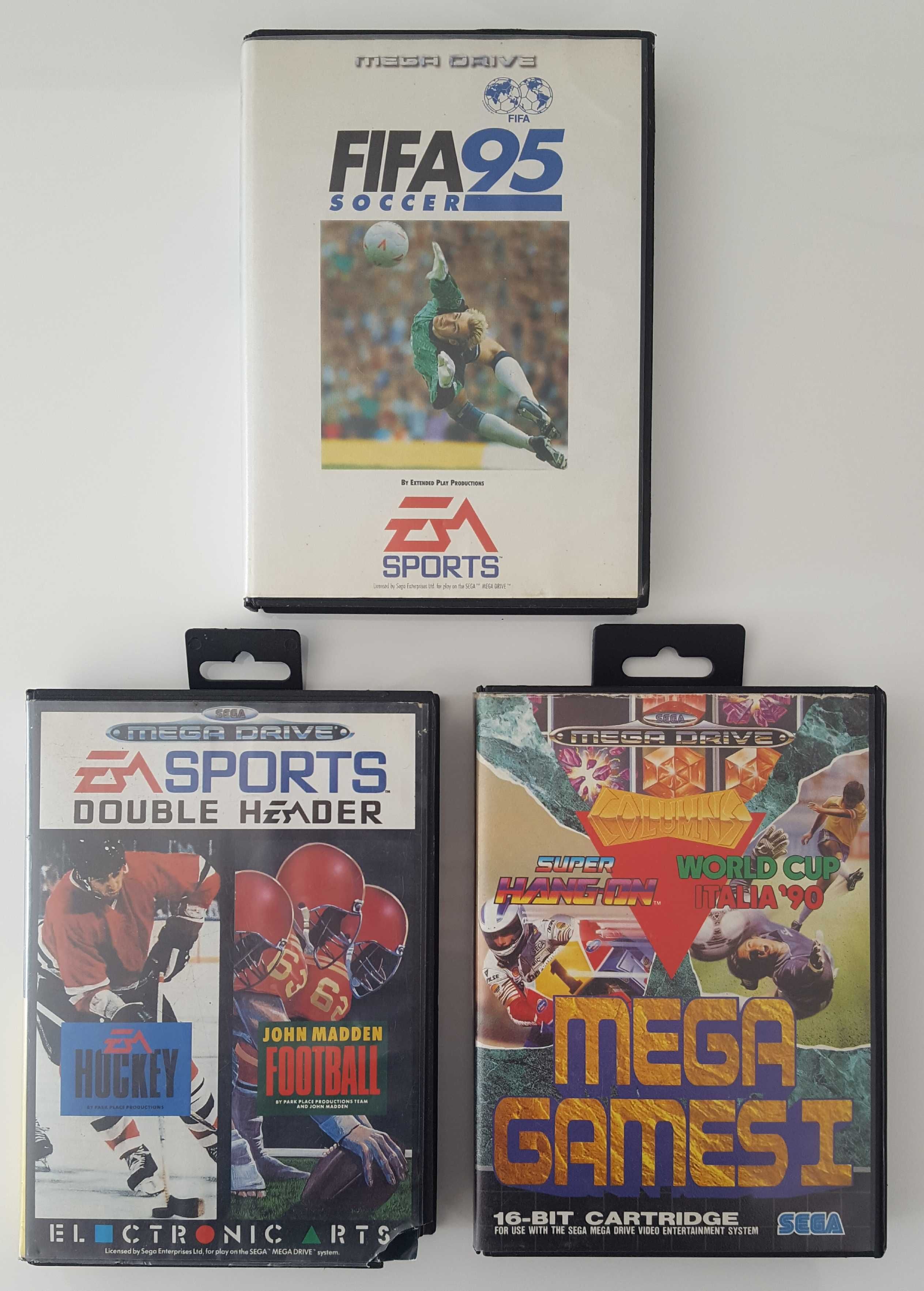 Vários Jogos Sega Mega Drive