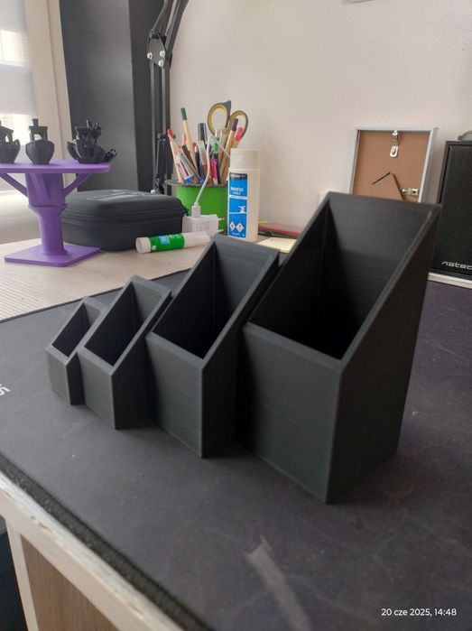 Zestaw szblonów do cięcia profili (czrny)