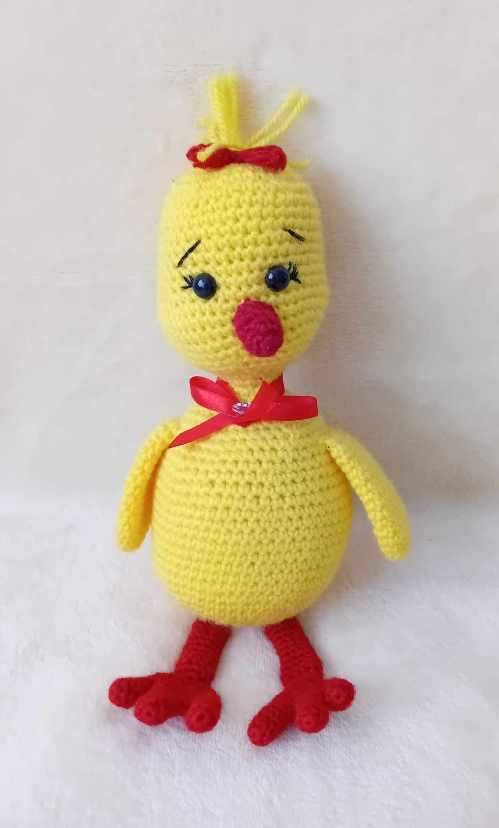 Kurczak  - zabawka Handmade Amigurumi