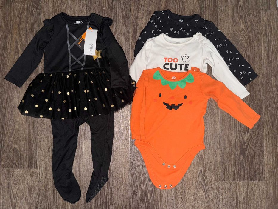 Бодік з довгим рукавом та чоловічок 9-12м