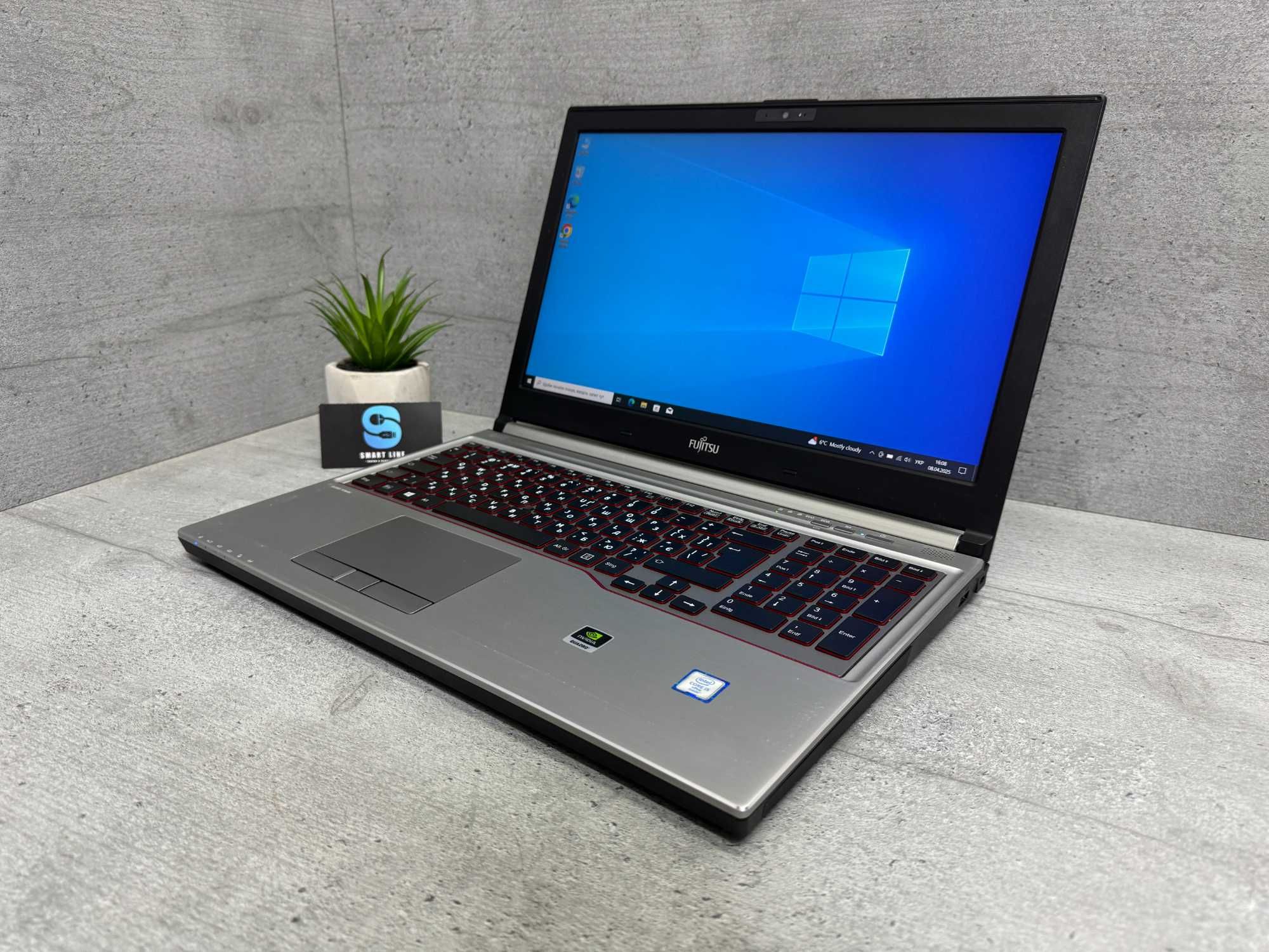 I5-6440HQ/32gb ddr4/Потужний ноутбук Fujitsu H760/512gb ssd/Nvidia