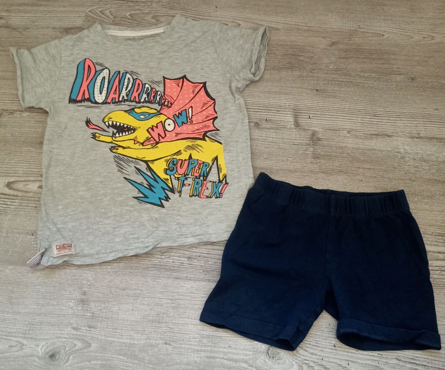 Zestaw piżam, pizamek piłka nożna, Dino psi patrol rozmiar 116/122/128
