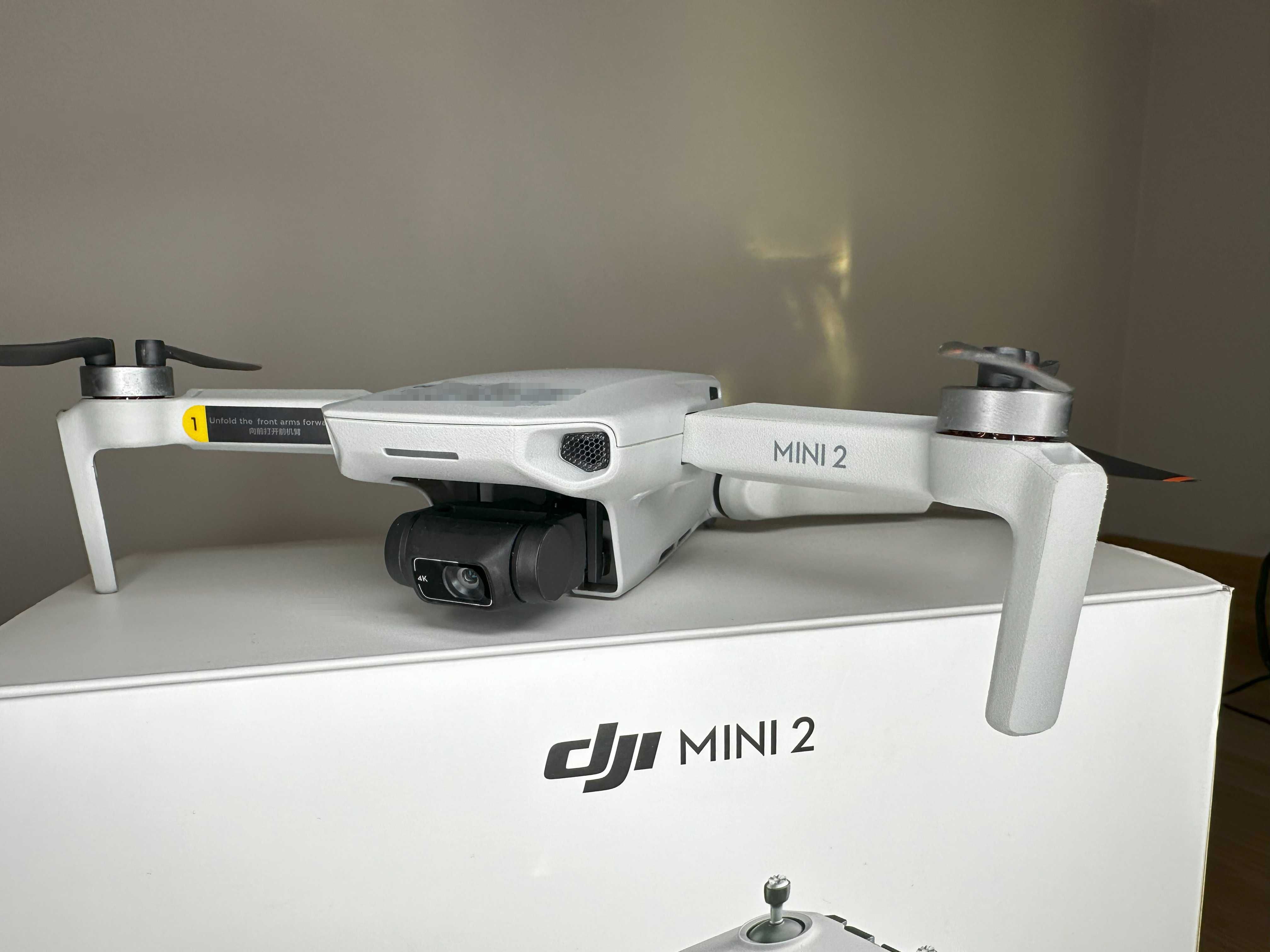 Dron Dji mini 2 FMC x2 6 baterii, filtry hardcase mega zestaw jak nowy