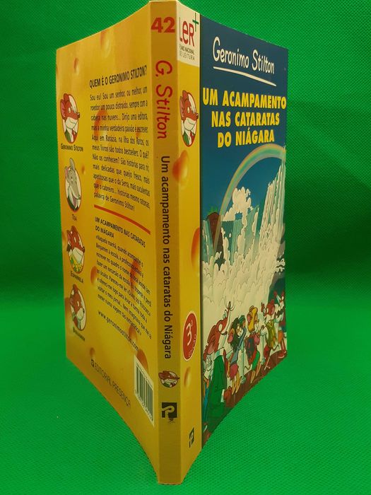 Livro - REF PINF - Geronimo Stilton - Um Acampamento nas Cataratas ...