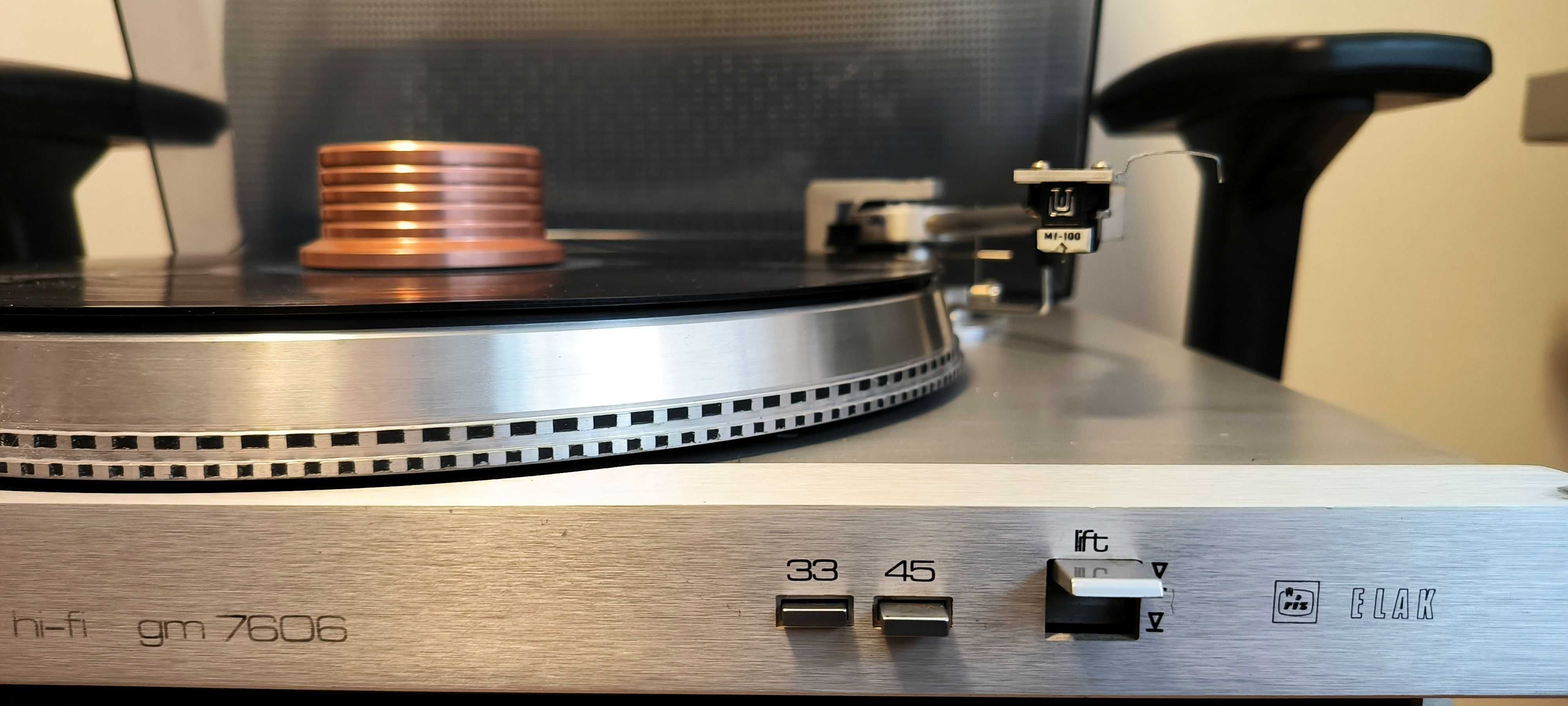 Gramofon Unitra-Elak GM.7606 Hi-Fi wersja Exportowa - sprawny