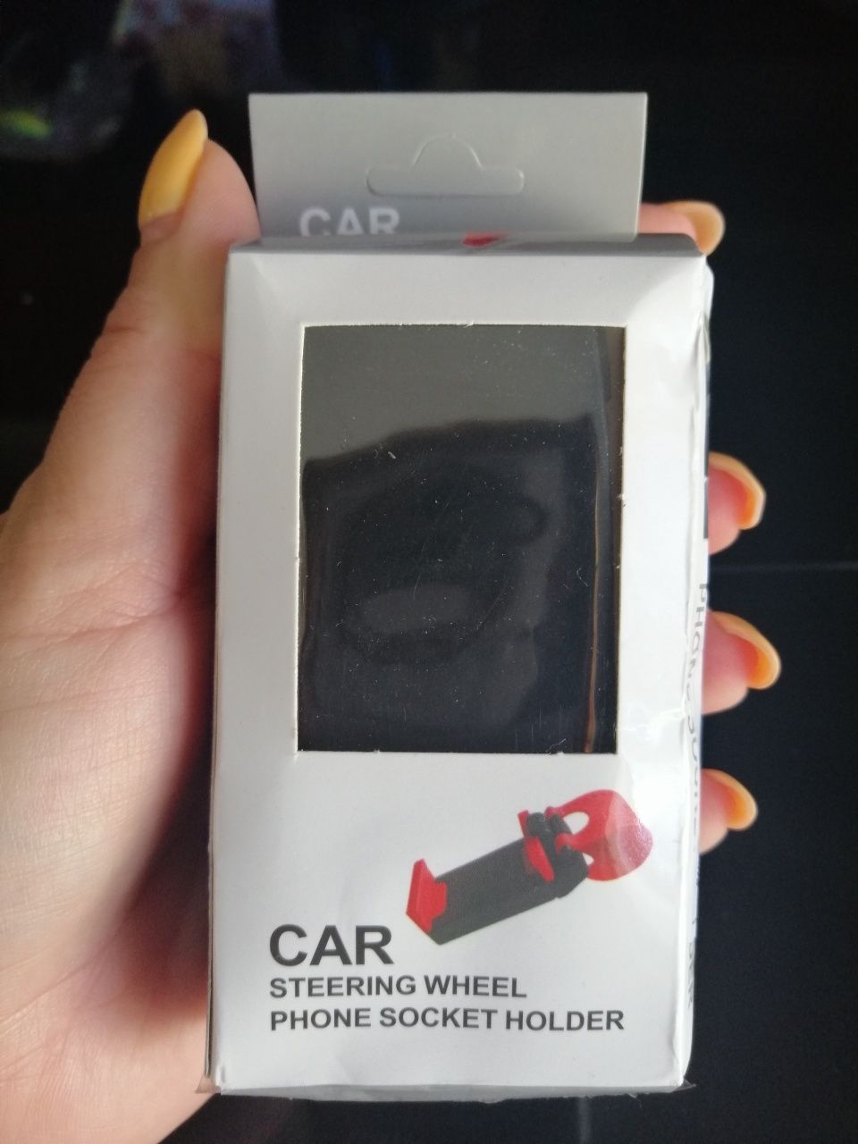 Suporte universal para telemóvel para volante