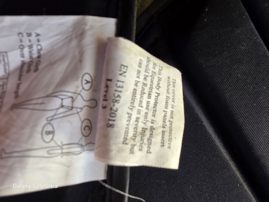 Kamizelka jeździecka ochronna STEEDS roz CM