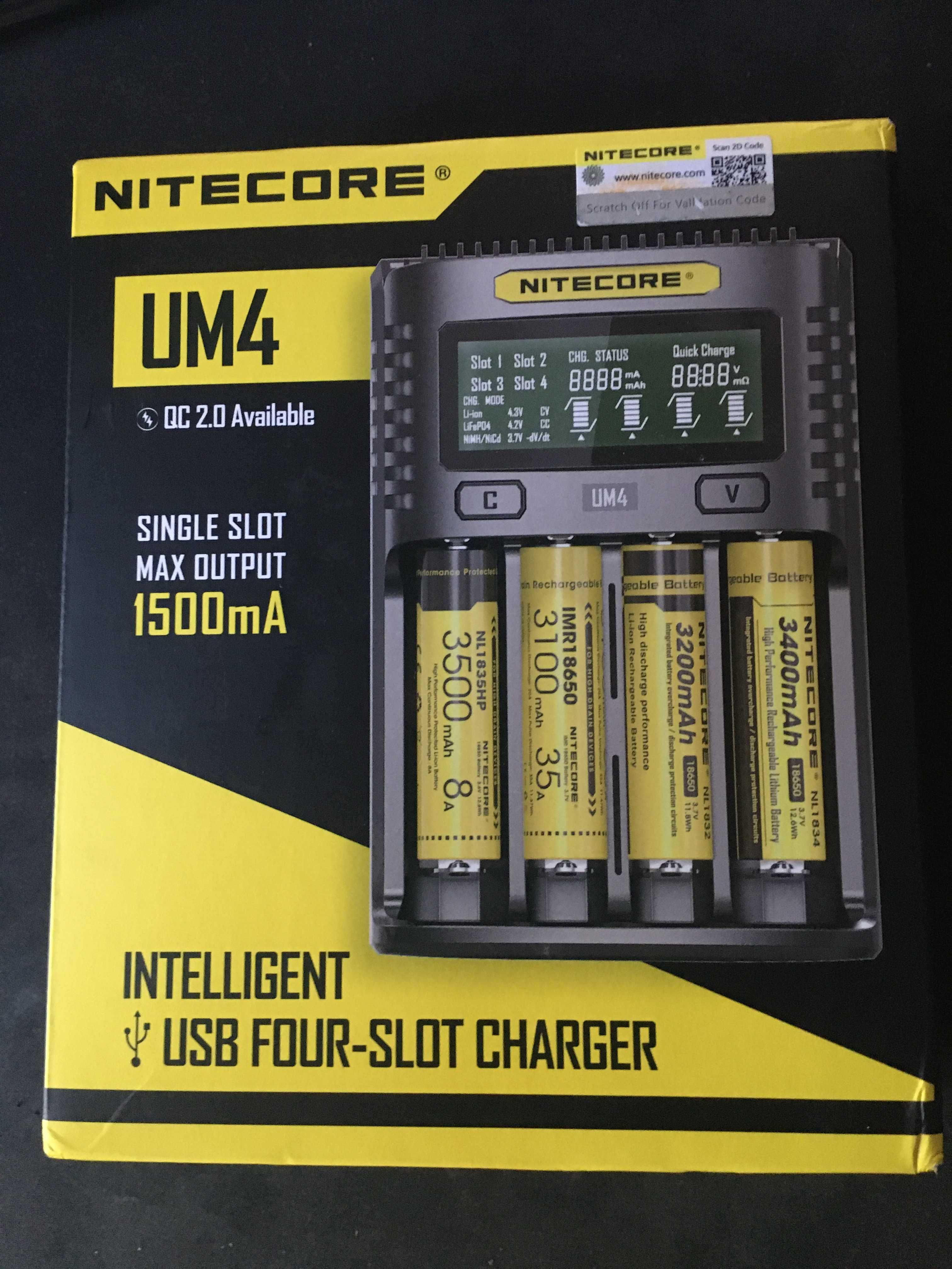 Зарядное устройство Nitecore UM4