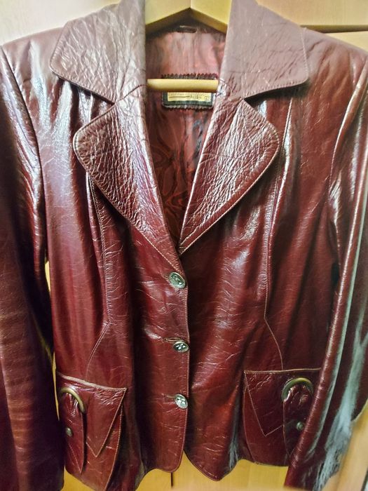 Куртка/пиджак б/у натуральная кожа
