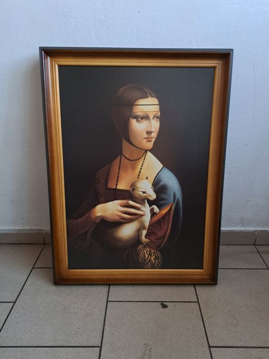 Obraz Leonardo da Vinci z Łasiczką