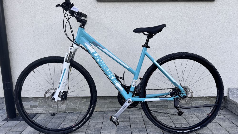 Gwarancja! Super stan hydraulika Unibike Crossfire kola 28” 19” Alivio