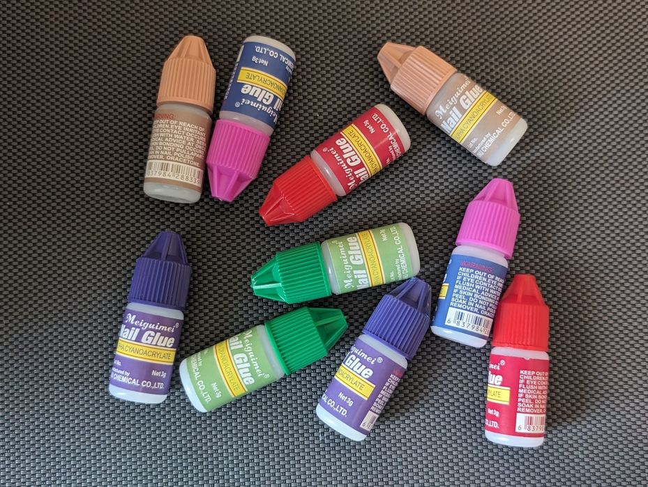 Nowy klej do tipsów sztucznych paznokci nail glue pielęgnacja manicure