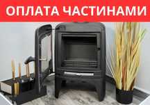 Камін на дровах • Піч дров'яна • Знижка