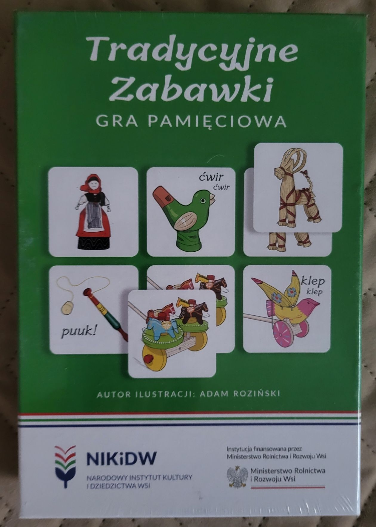 Gra pamięciowa „Tradycyjne zabawki