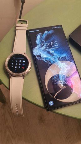 Samsung S22 ultra + galaxy watch4 44 mm zestaw