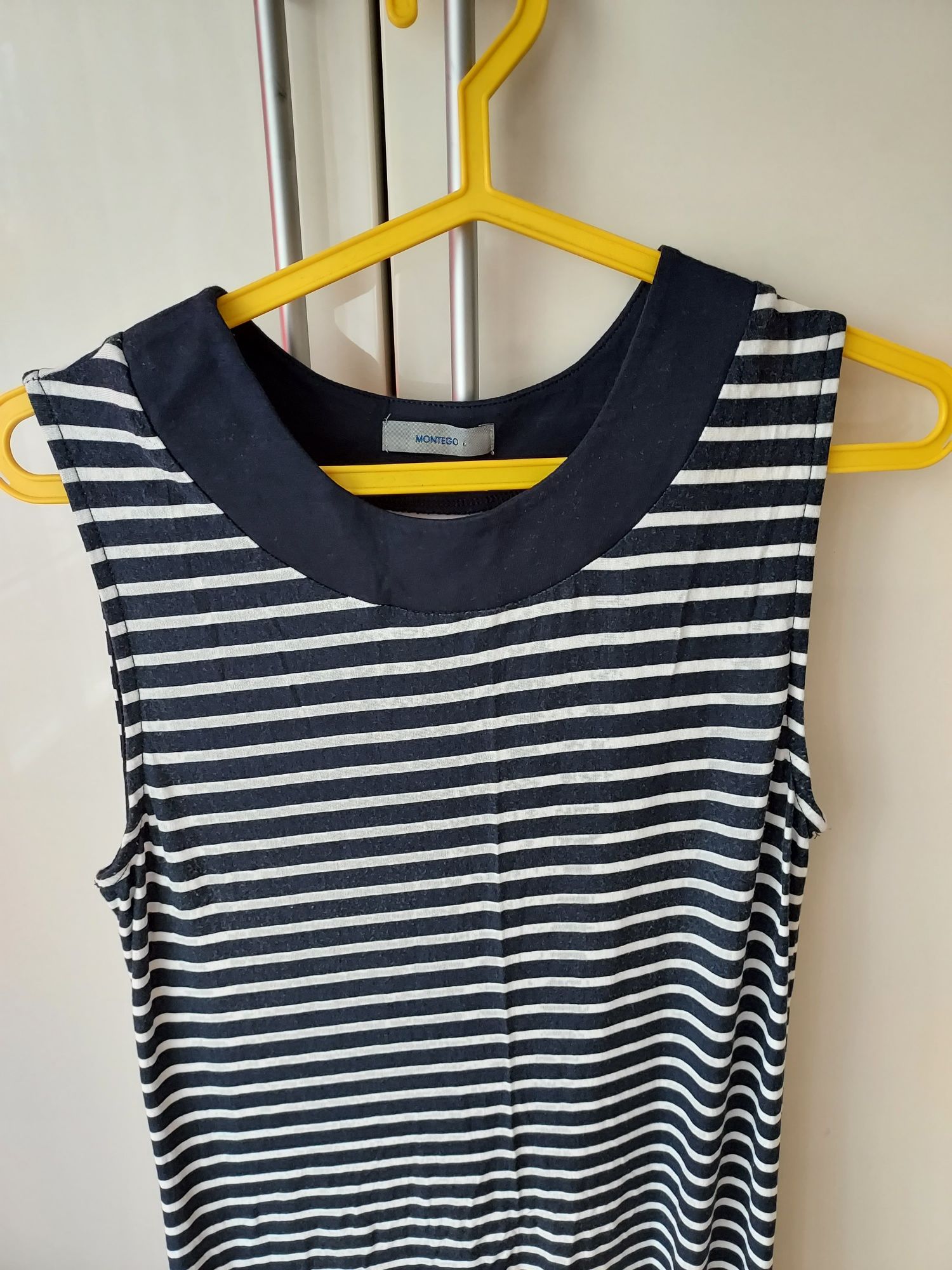 J.nowa 38 Montego sukienka Peek&Cloppenburg granatowa