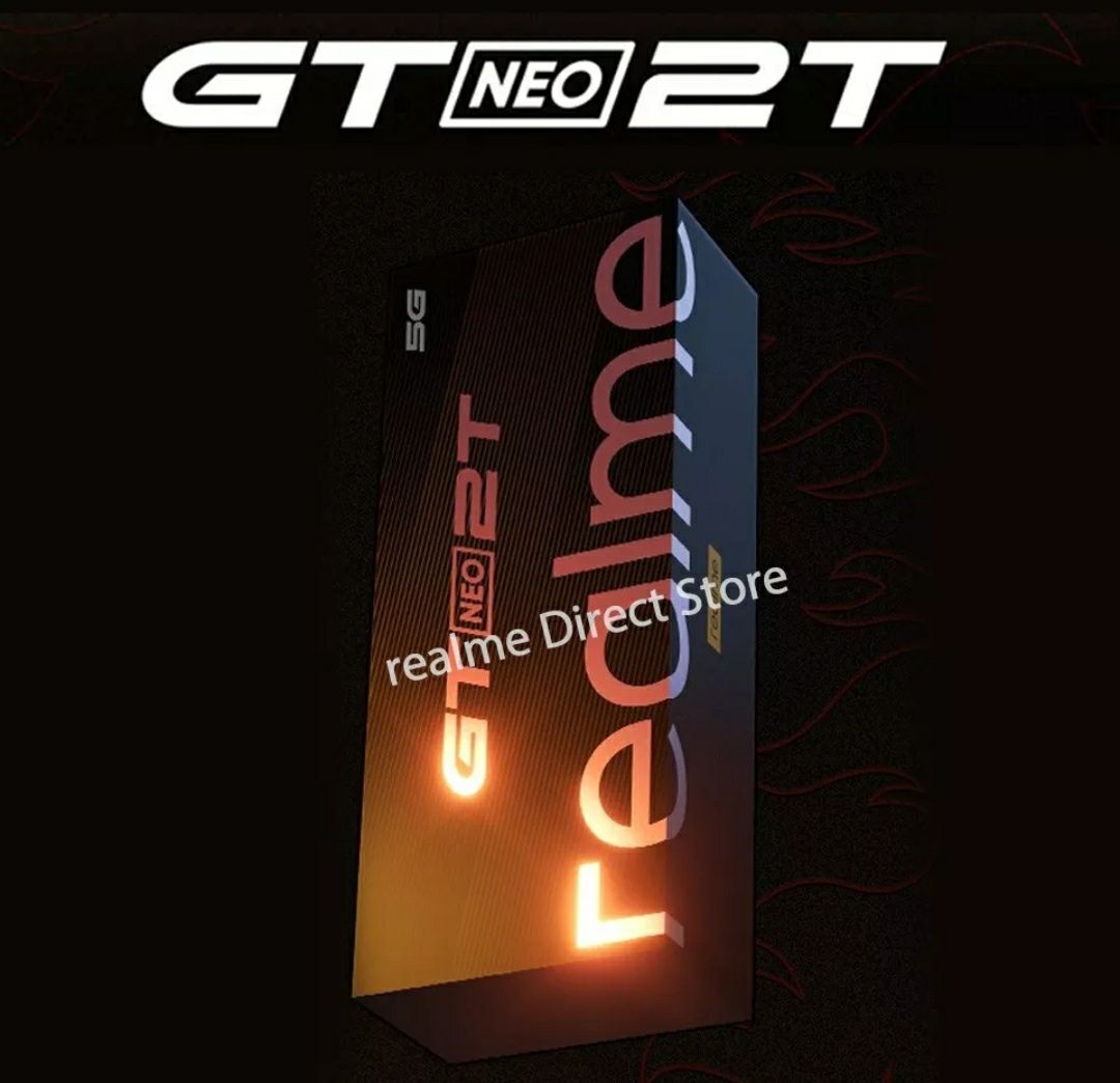 Новий Realmi Neo GT 2T Black CN 6,43" 120 Гц 12/256 Dimensety 1200 65W