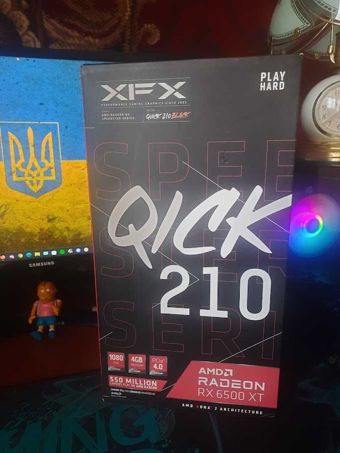 Відеокарта XFX Radeon RX 6500 XT