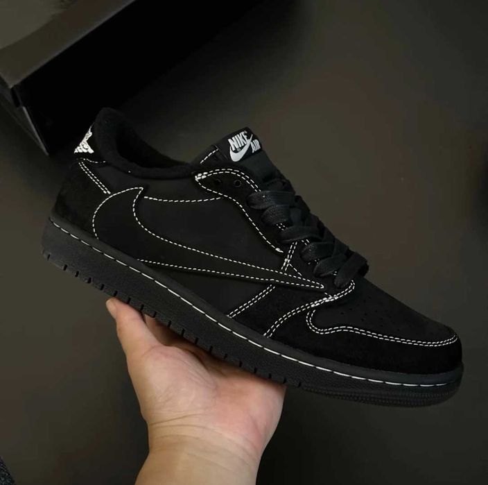 "koszykówki" jordan_1_Retro_Low_0G_SP_Travis_Scott_Black Rozmiar.45