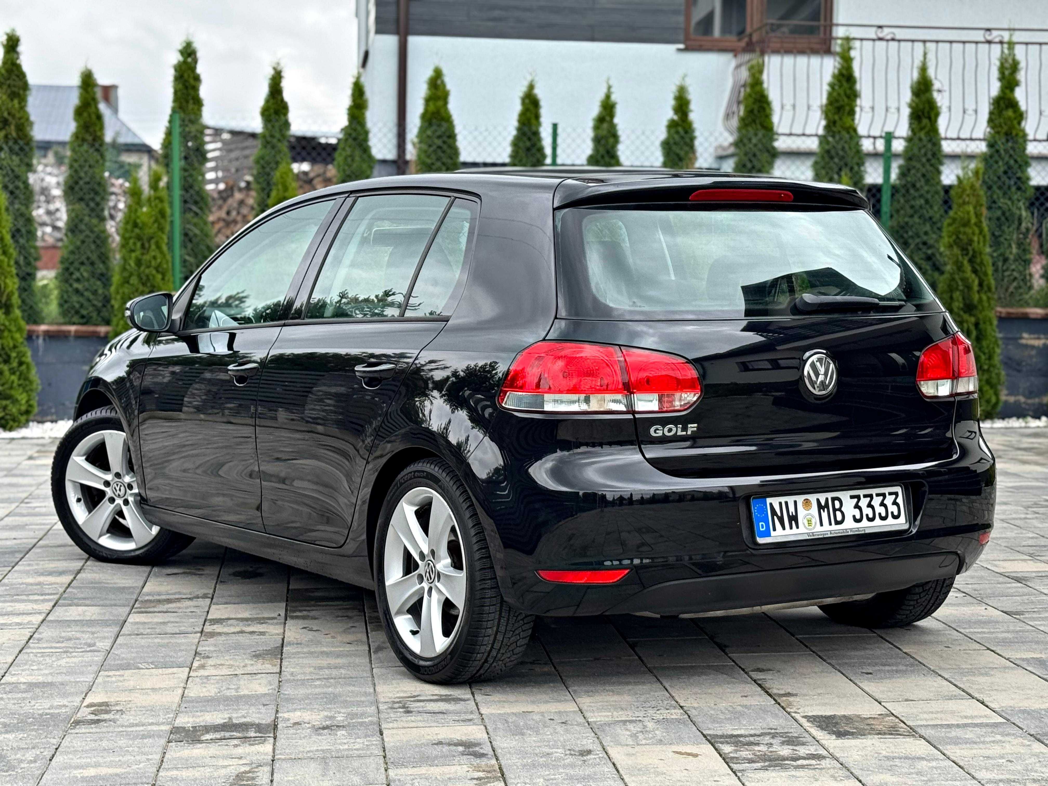 VW Golf 6 1.4 BENZYNA MPI 2009r Hatchback 5Drzwi Piękny Doskonały Stan