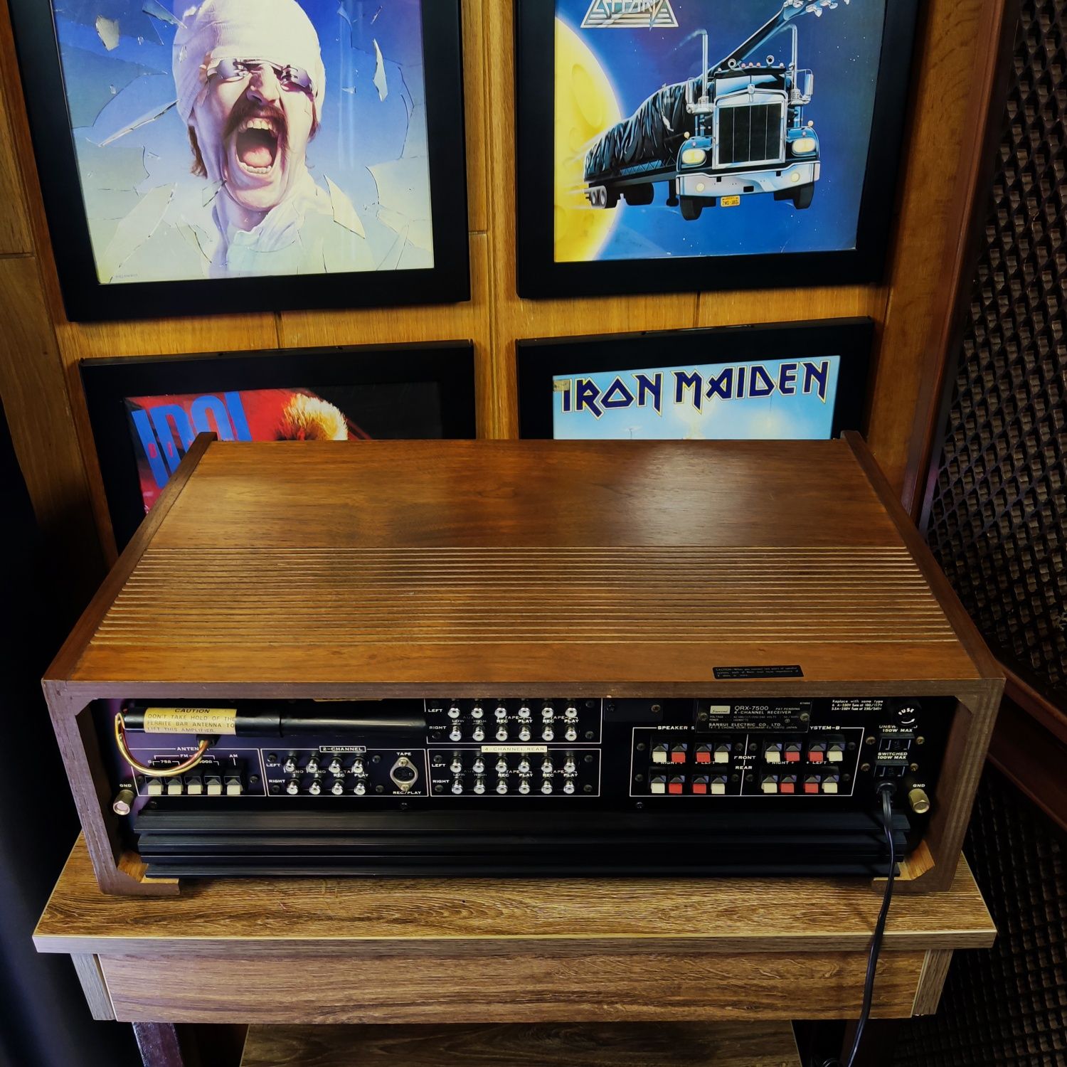 Amplituner Sansui QRX-7500 4-channel QS receiver Vintage
