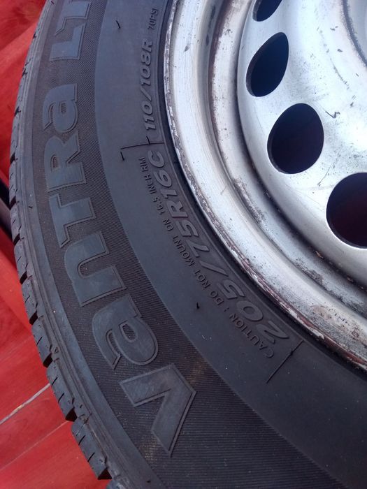 Koła felgi z oponami letnie Bus Sprinter R16"C ładne + 2 gratis