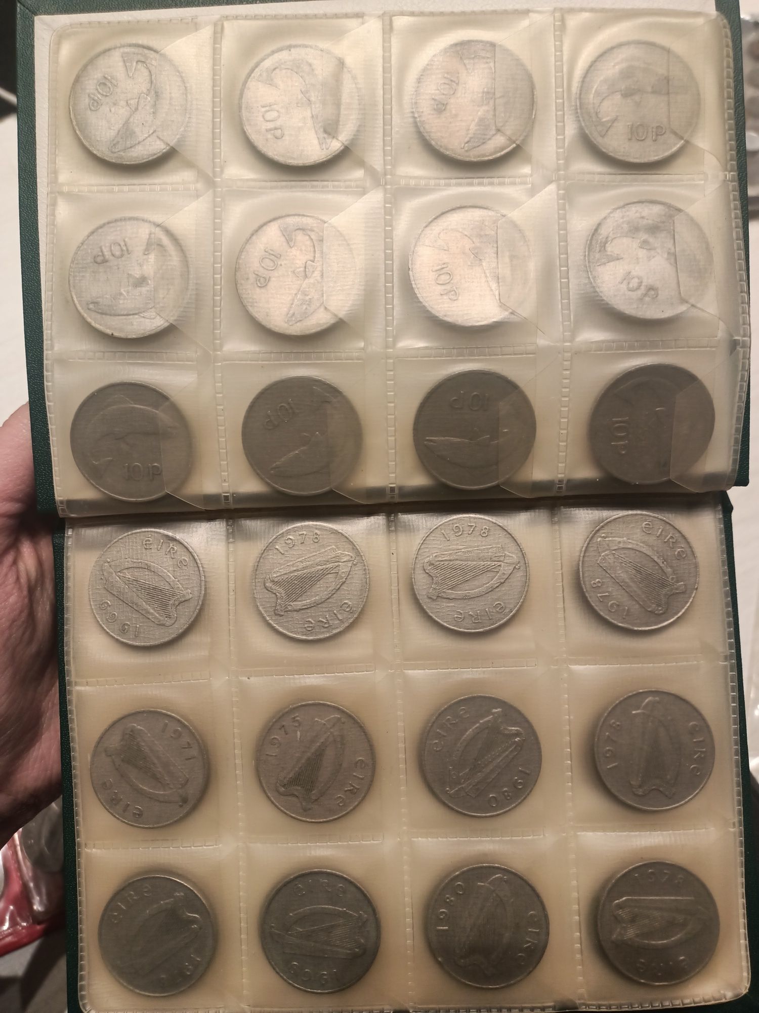Zestaw klaserów - Irlandia, Eire 5, 10, 20, 50