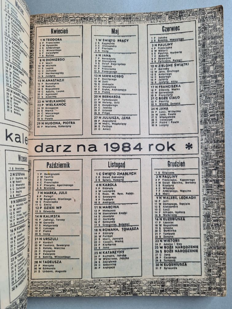 Poradnik rolnika - Kalendarz na rok 1983. Książka