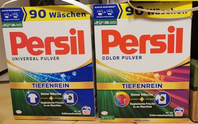 Niemiecki proszek do prania Persil 90 prań 5,4kg białe tiefenrein