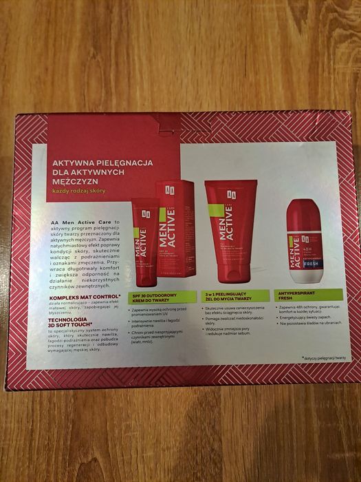 Zestaw AA Men Active Care