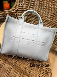 Torba shopper THE TOTE BAG baby blue nowość