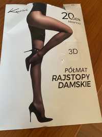 NOWE Rajstopy Półmat 3D KUSIAK