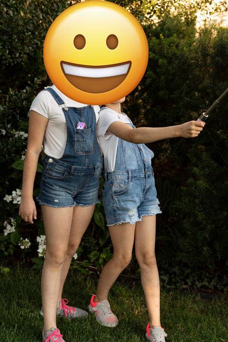 Terranova ogrodniczki spodenki r. XS kombinezon jeans