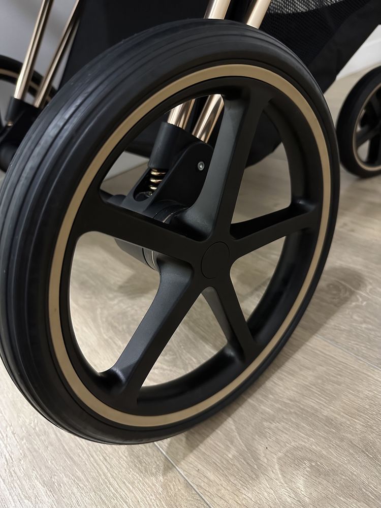 Коляска 3в1 Cybex Priam 3.0 rose gold