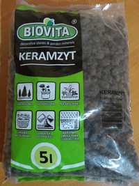 Keramzyt 5L BIOVITA do roślin doniczkowych