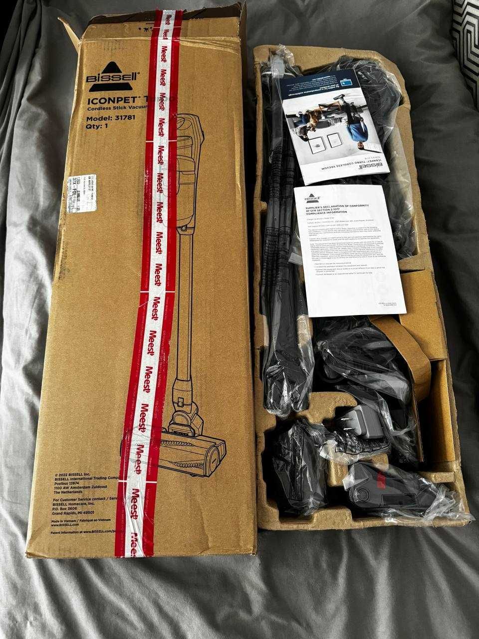 РОЗПРОДАЖ! Пилосос ручний Bissell IconPet Turbo Cordless Stick