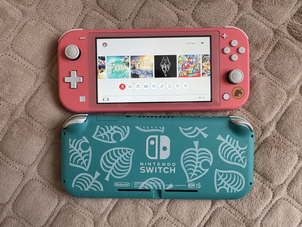 Nintendo Switch Lite K€FІR 128gb animal crossing edition