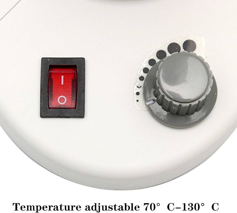 Optyczny podgrzewacz oprawek do okularów